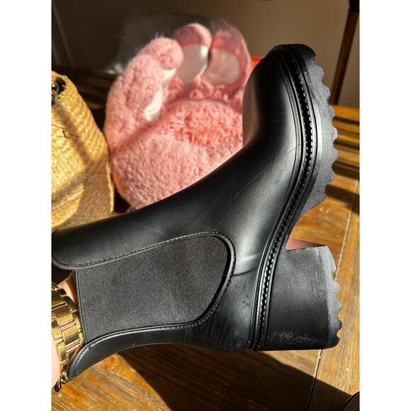 Circus NY by Sam Edelman Katiana Rain Boots – Chunky Chelsea Waterproof Lug Sole - Picture 6 of 12